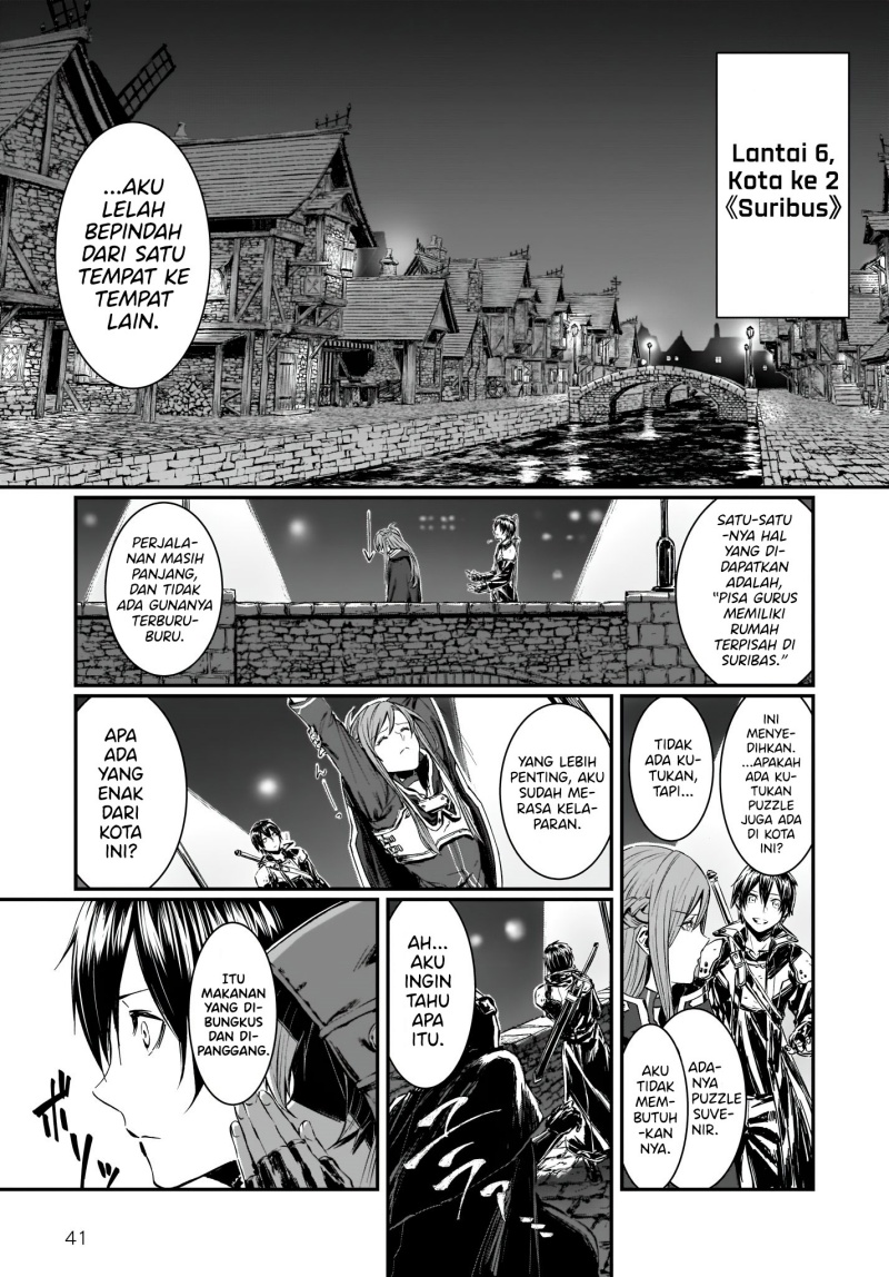 Halaman 36 dari Sword Art Online: Progressive - Kogane Ritsu no Kanon Chapter 1