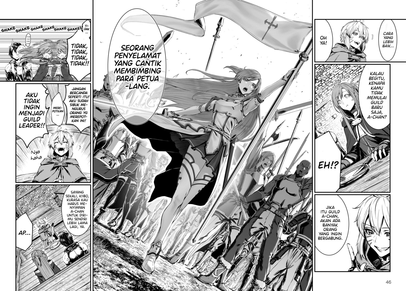 Halaman 41 dari Sword Art Online: Progressive - Kogane Ritsu no Kanon Chapter 1