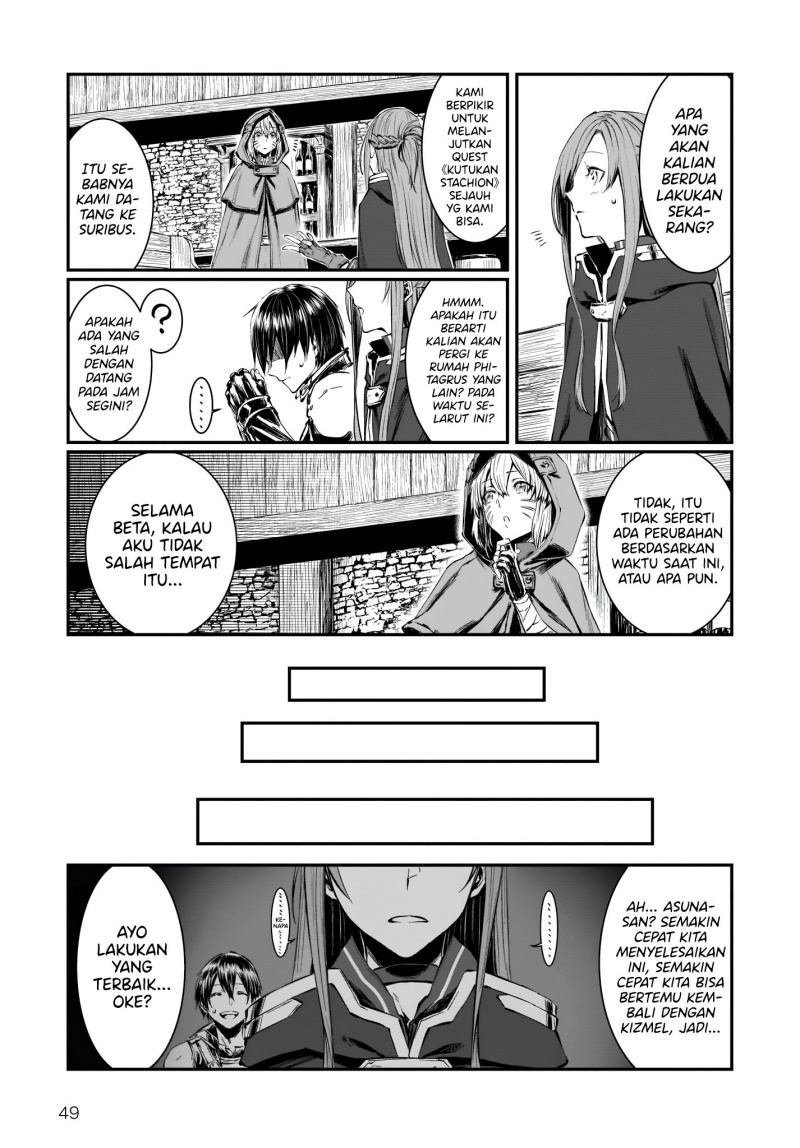 Halaman 43 dari Sword Art Online: Progressive - Kogane Ritsu no Kanon Chapter 1