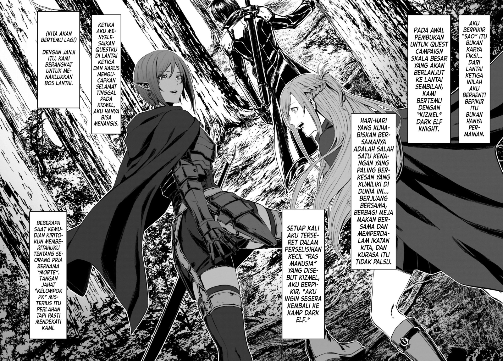 Halaman 6 dari Sword Art Online: Progressive - Kogane Ritsu no Kanon Chapter 1
