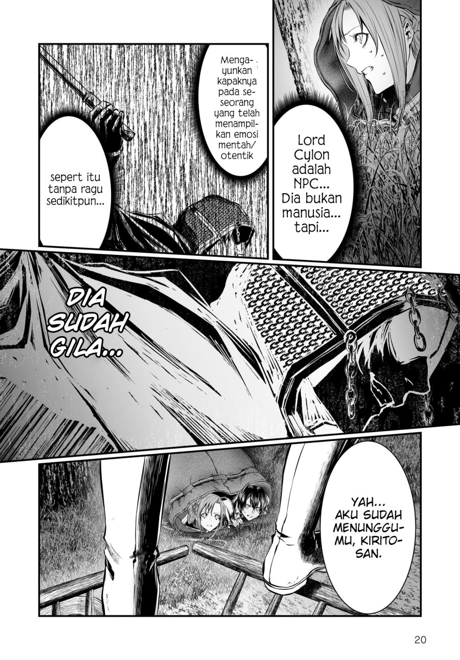 Halaman 21 dari Sword Art Online: Progressive - Kogane Ritsu no Kanon Chapter 3