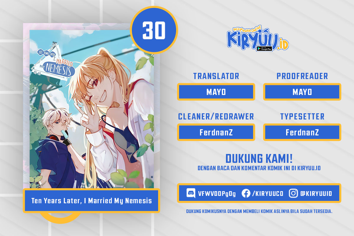 Halaman 1 dari Ten Years Later, I Married My Nemesis Chapter 30