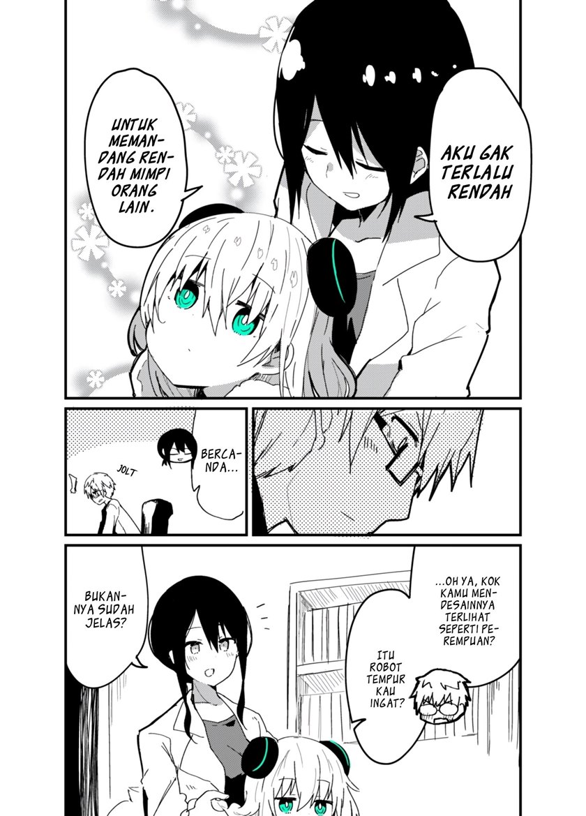 Halaman 3 dari Tensai Kagakusha-tachi ga Saikou no Robot o Tsukutta Manga Chapter 3
