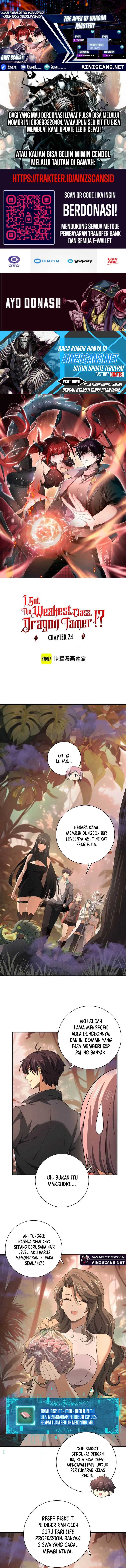 Halaman 1 dari The Apex of Dragon Mastery Chapter 24