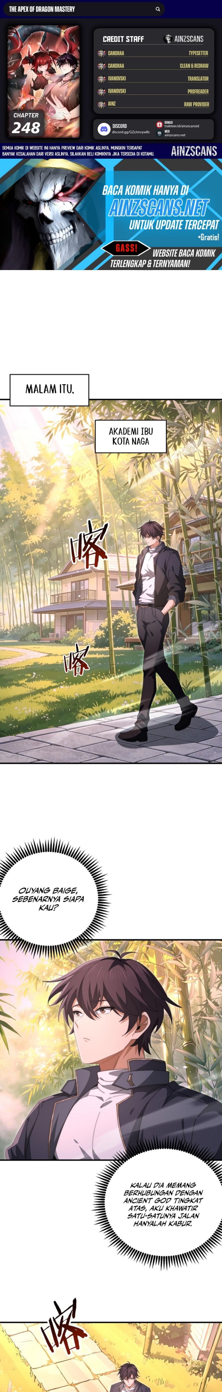 Halaman 1 dari The Apex of Dragon Mastery Chapter 248