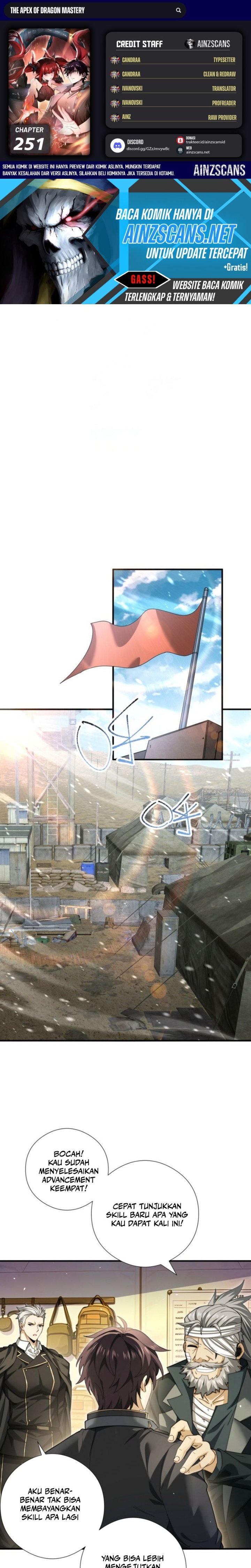 Halaman 1 dari The Apex of Dragon Mastery Chapter 251