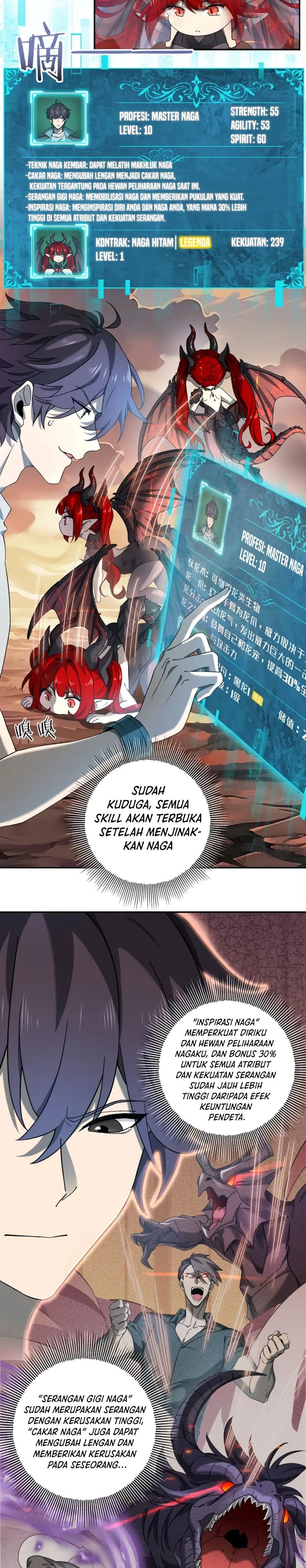 Halaman 4 dari The Apex of Dragon Mastery Chapter 4