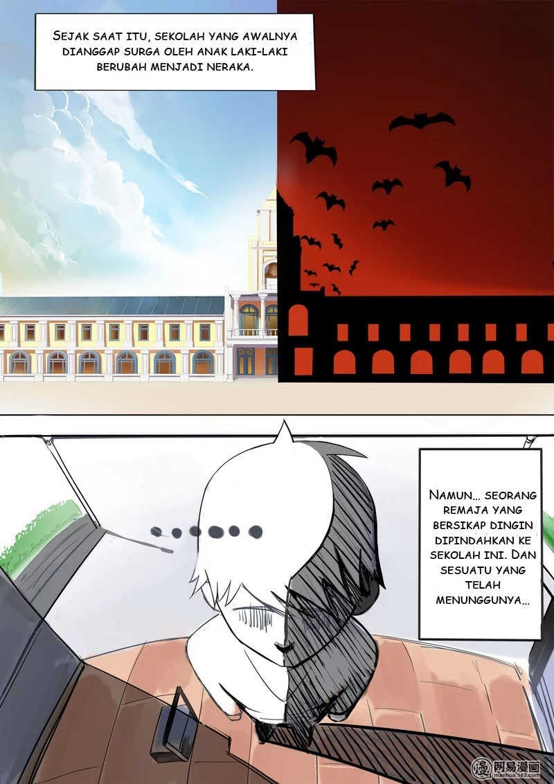 Halaman 4 dari The Boy in the All-Girls School Chapter 1