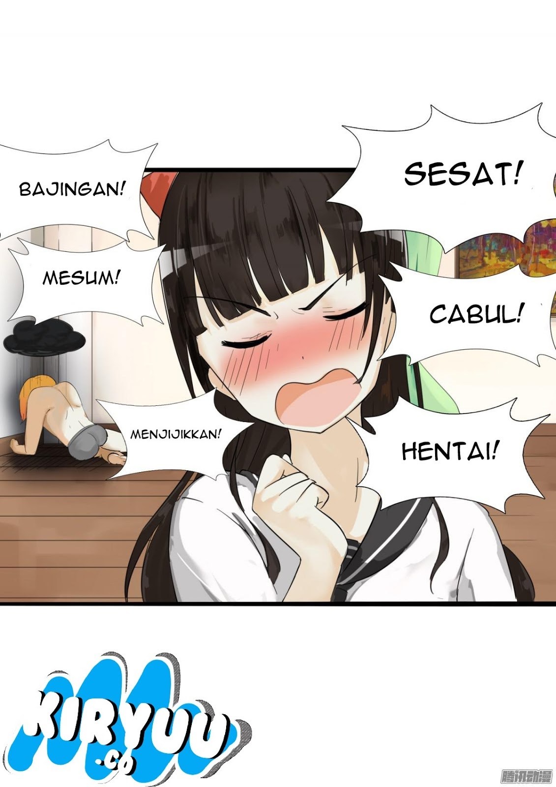Halaman 10 dari The Boy in the All-Girls School Chapter 11