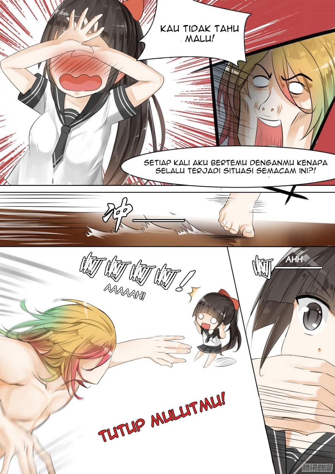 Halaman 6 dari The Boy in the All-Girls School Chapter 11