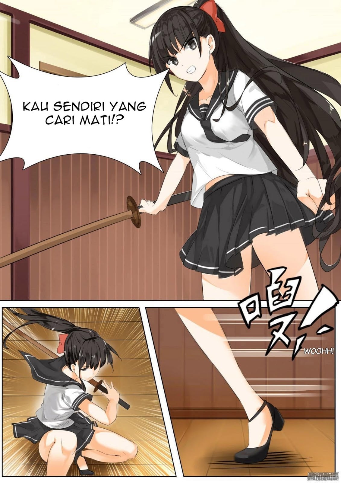 Halaman 13 dari The Boy in the All-Girls School Chapter 12