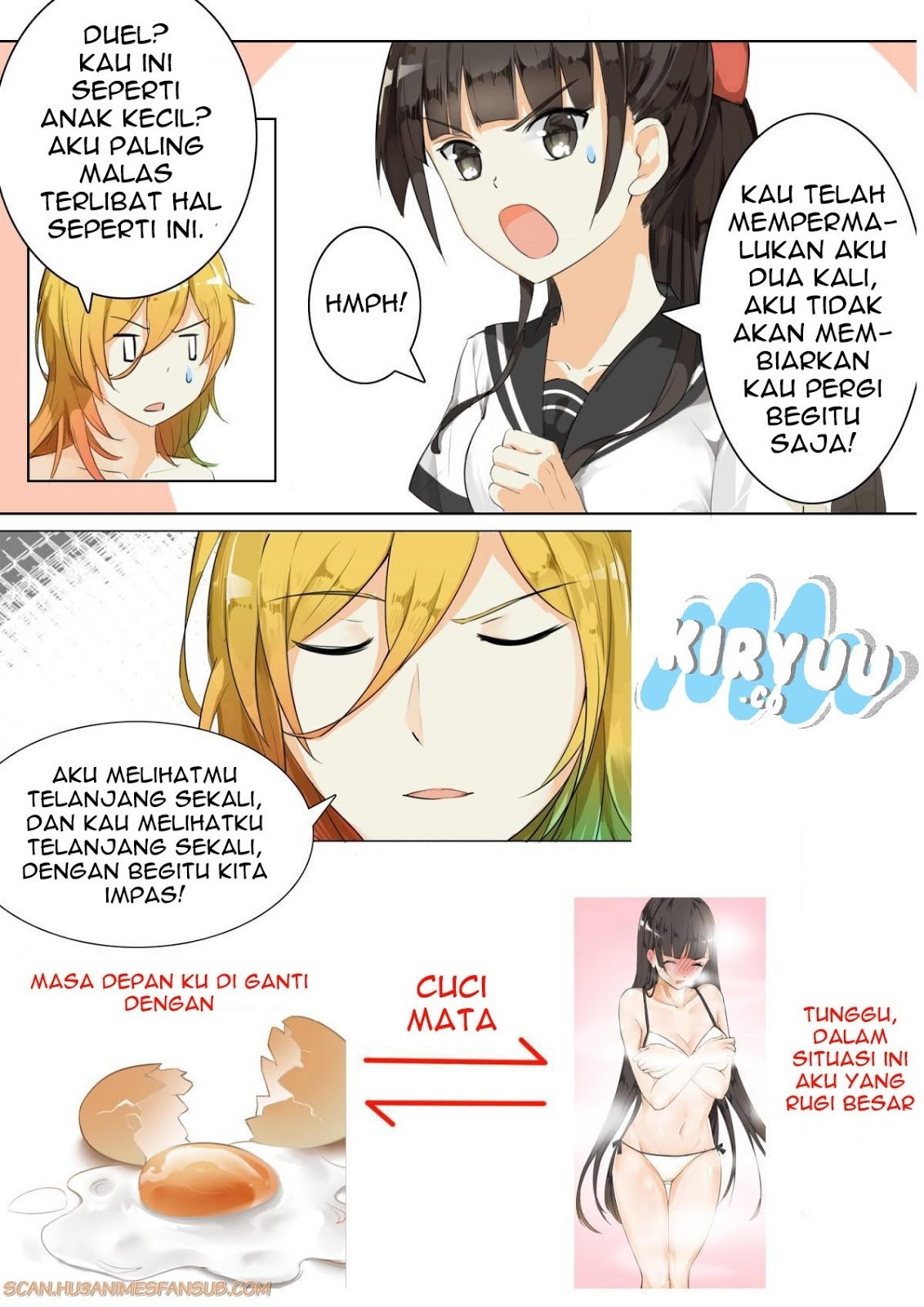 Halaman 6 dari The Boy in the All-Girls School Chapter 12