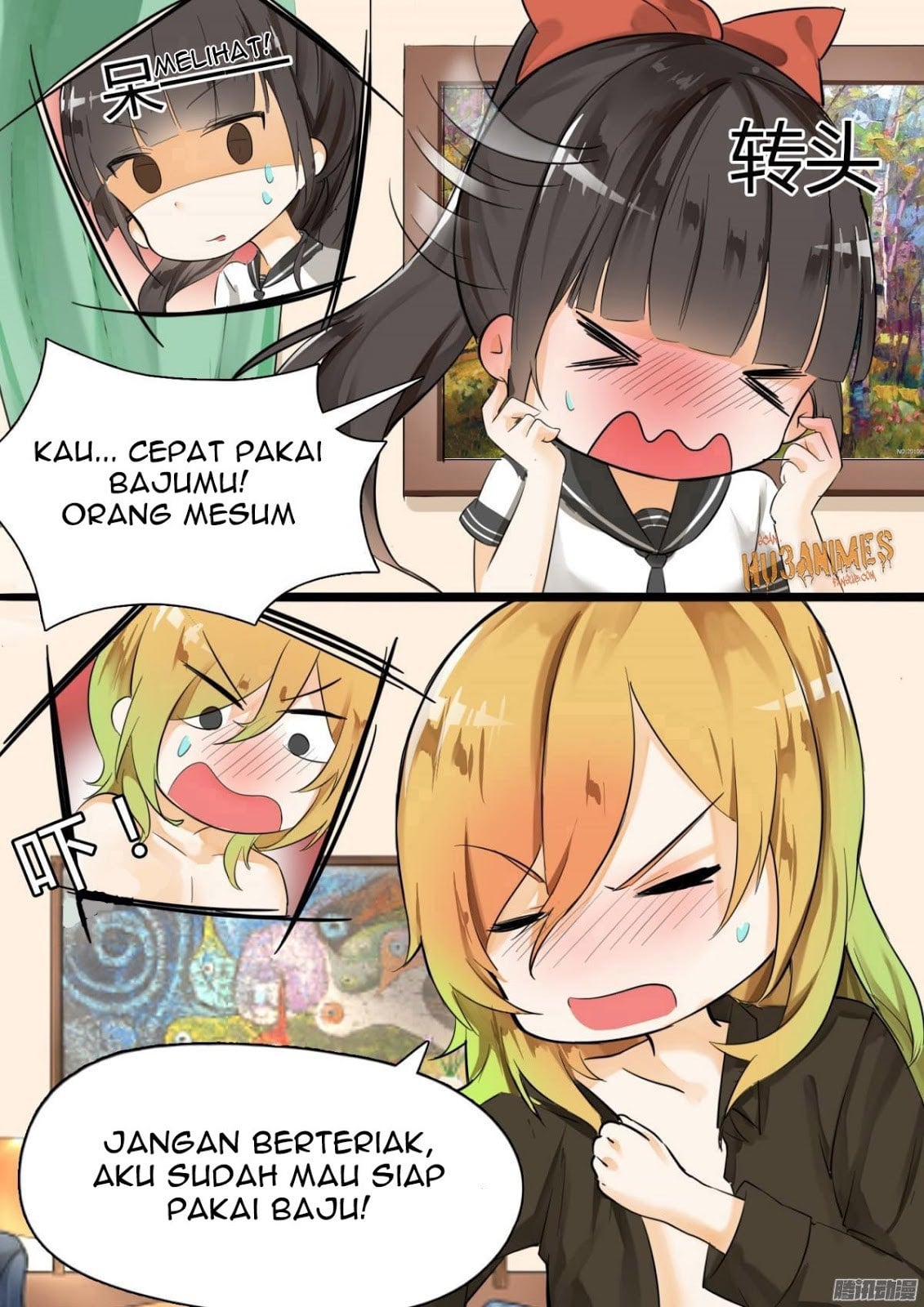 Halaman 8 dari The Boy in the All-Girls School Chapter 12