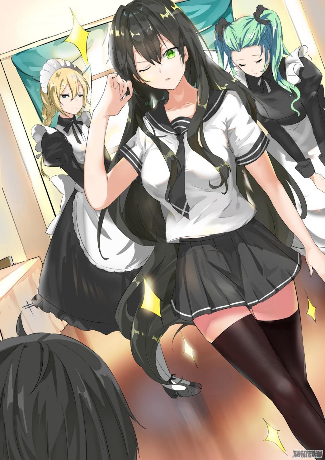 Halaman 18 dari The Boy in the All-Girls School Chapter 13