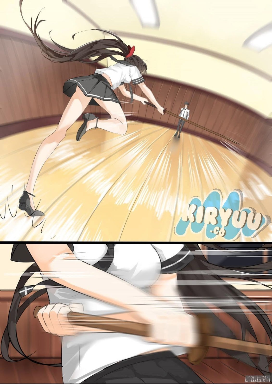 Halaman 3 dari The Boy in the All-Girls School Chapter 13