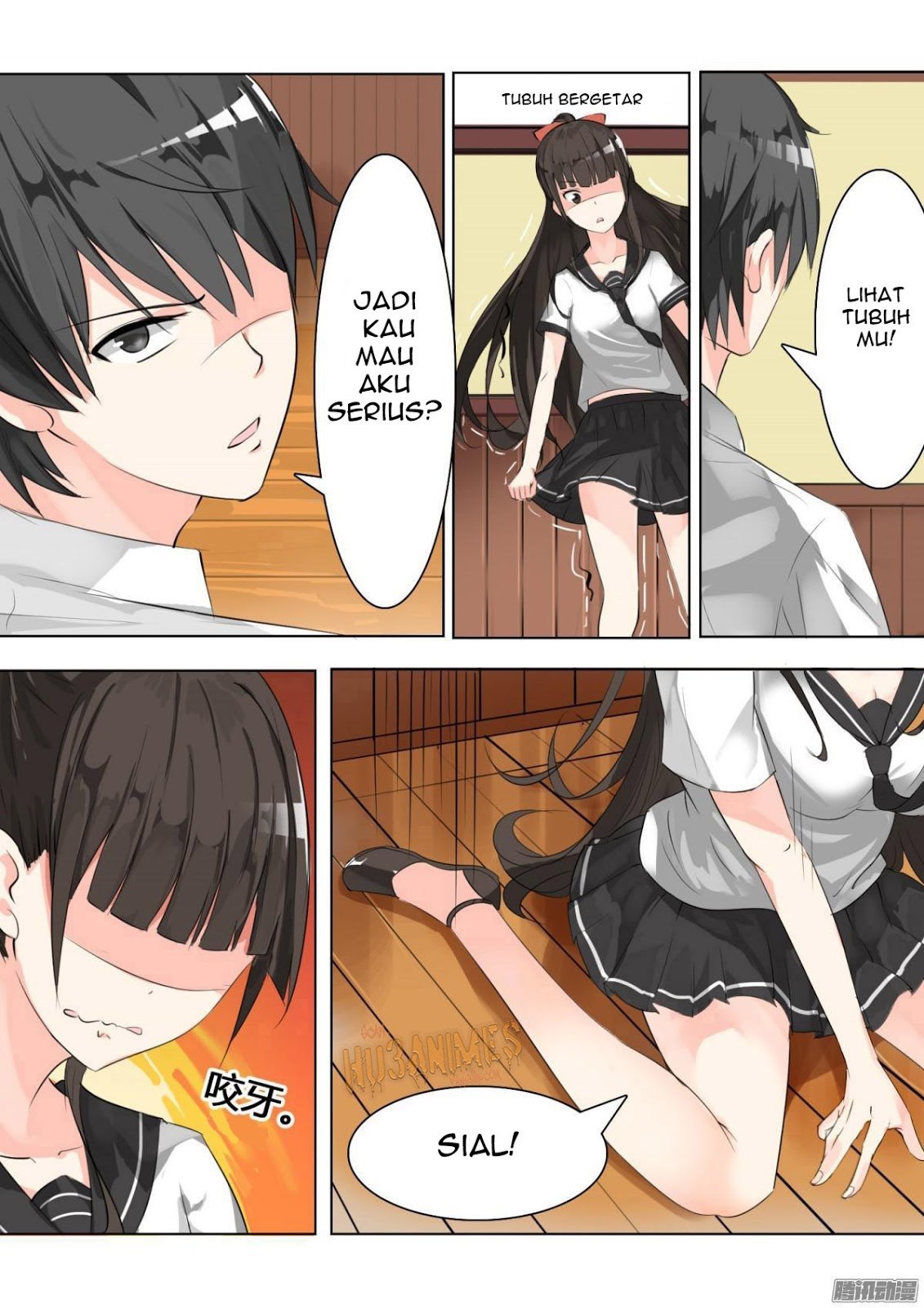Halaman 8 dari The Boy in the All-Girls School Chapter 13