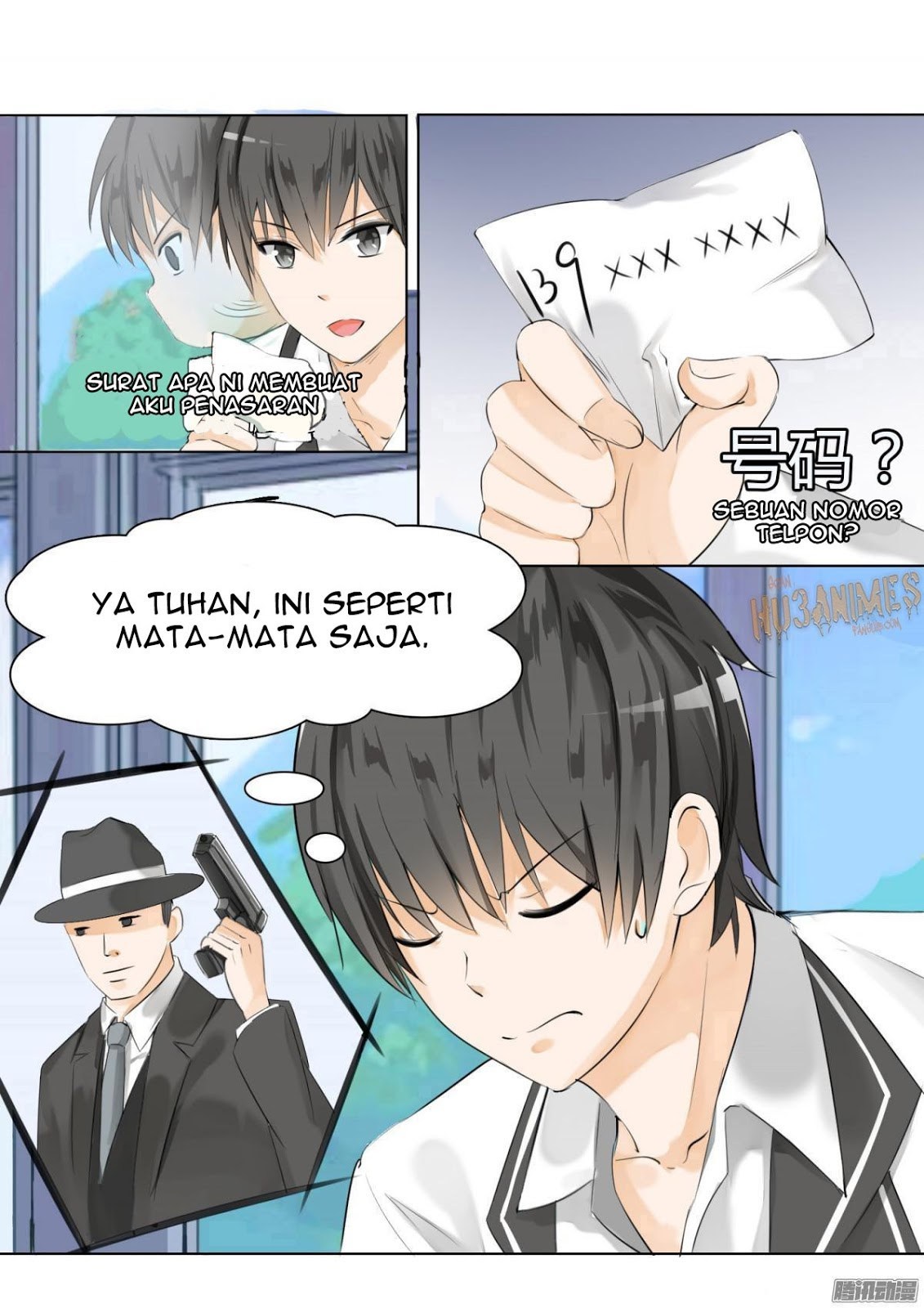 Halaman 10 dari The Boy in the All-Girls School Chapter 14