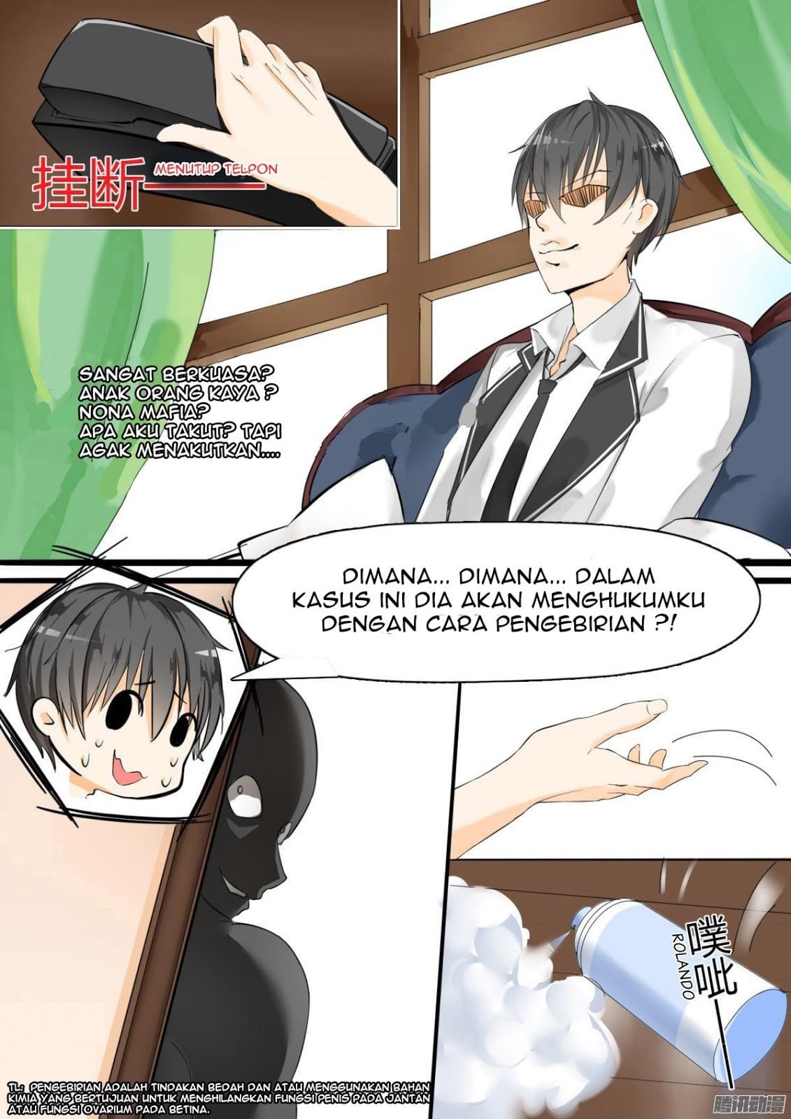Halaman 13 dari The Boy in the All-Girls School Chapter 14