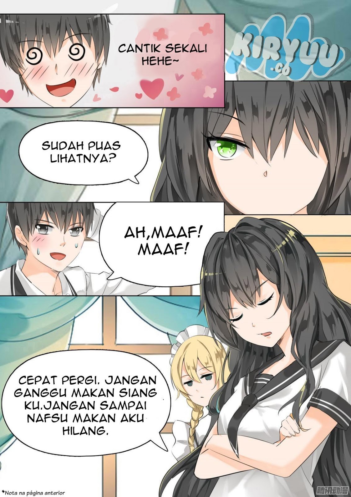 Halaman 3 dari The Boy in the All-Girls School Chapter 14