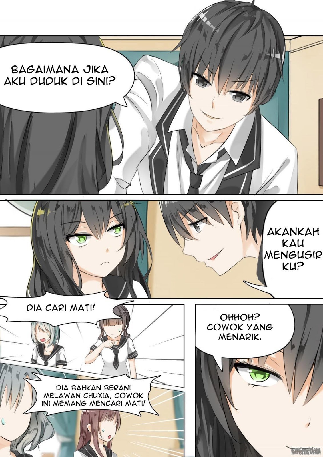 Halaman 5 dari The Boy in the All-Girls School Chapter 14