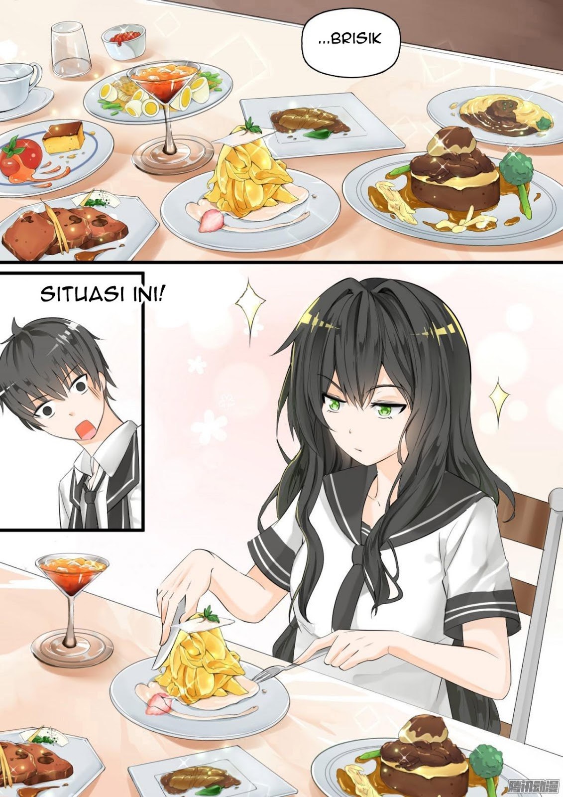 Halaman 7 dari The Boy in the All-Girls School Chapter 14