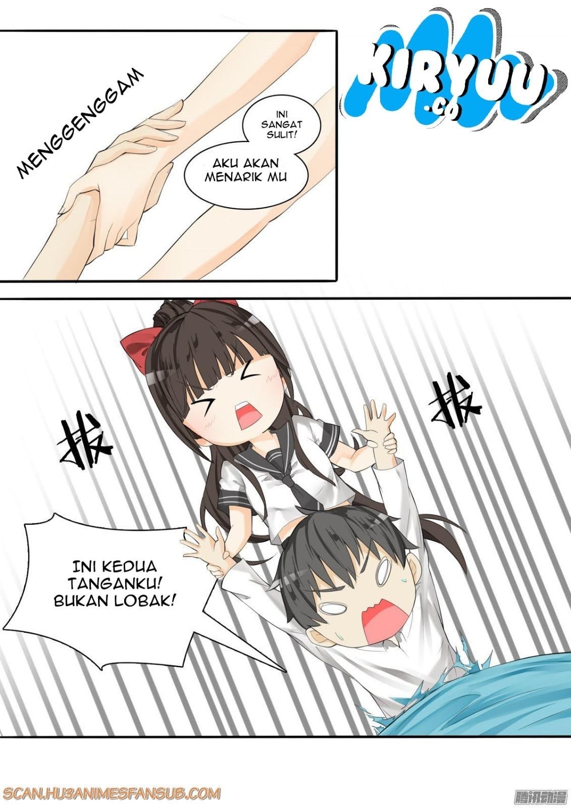 Halaman 12 dari The Boy in the All-Girls School Chapter 15