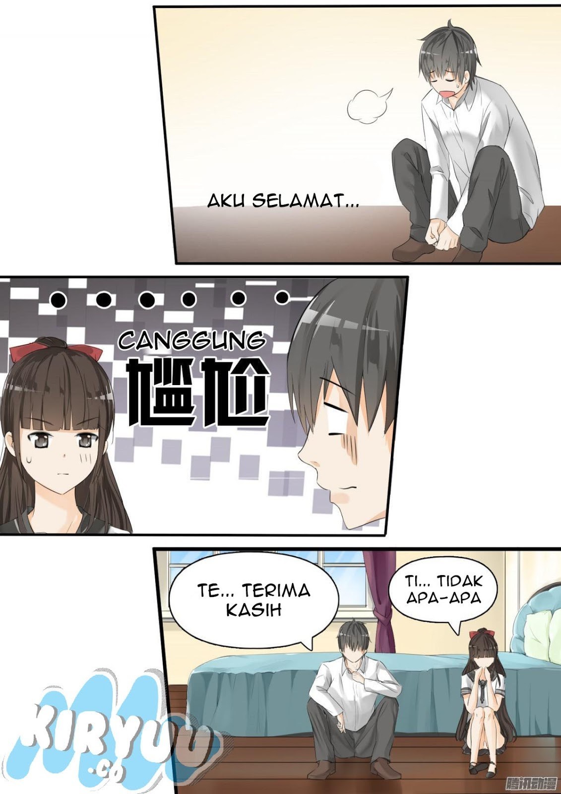 Halaman 13 dari The Boy in the All-Girls School Chapter 15
