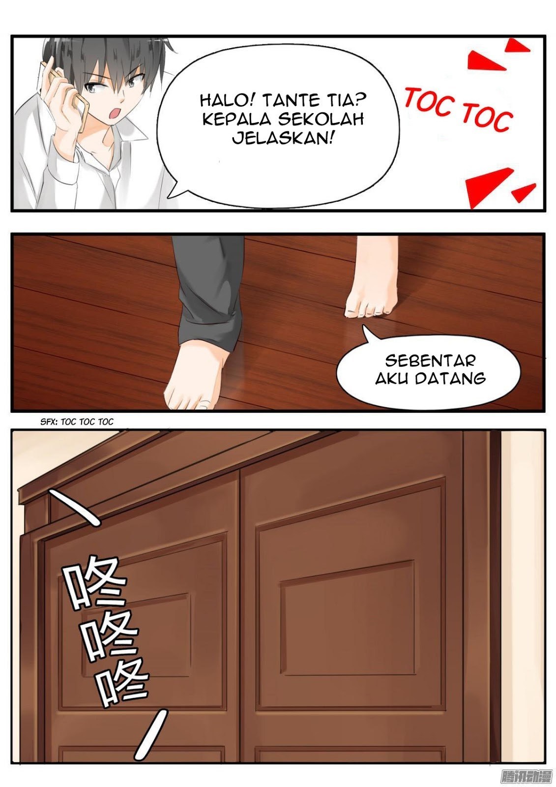 Halaman 11 dari The Boy in the All-Girls School Chapter 16
