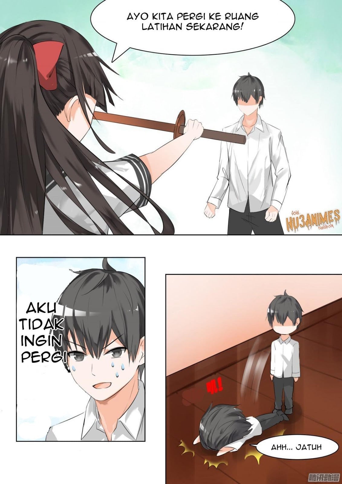 Halaman 3 dari The Boy in the All-Girls School Chapter 16