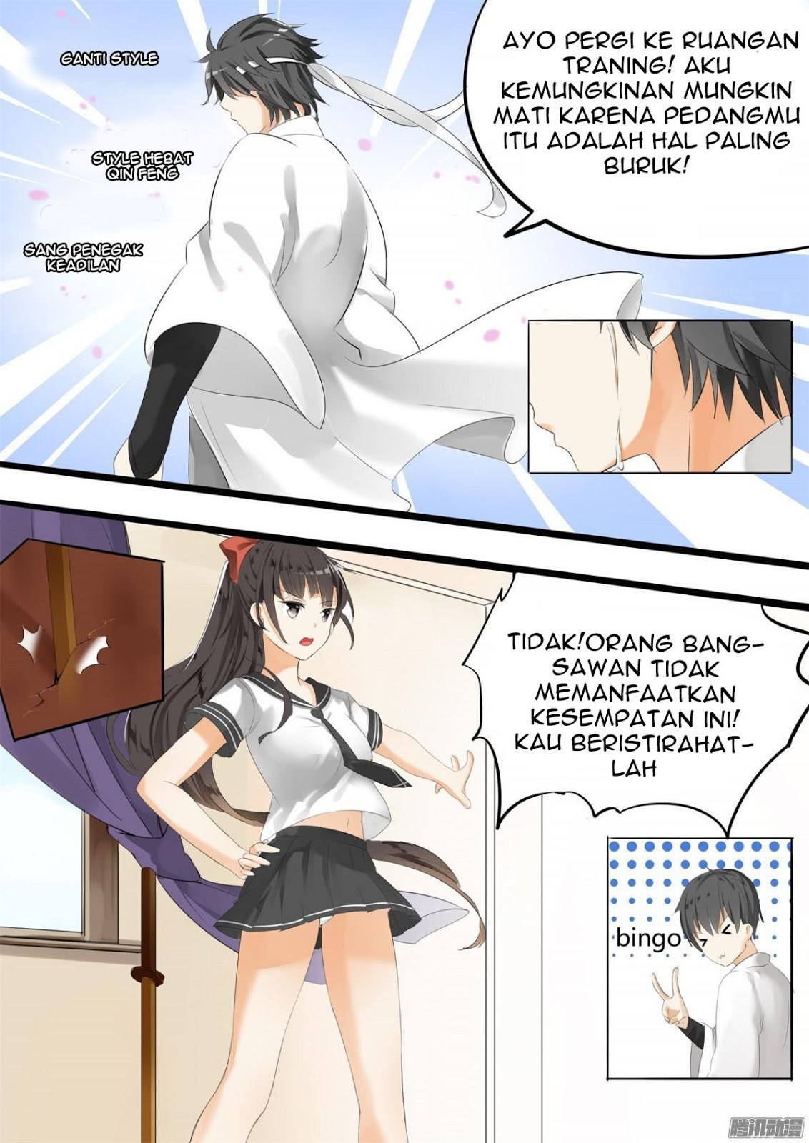 Halaman 6 dari The Boy in the All-Girls School Chapter 16