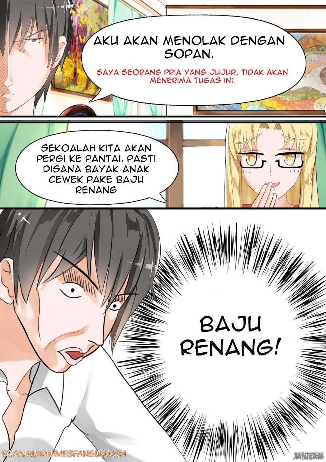 Halaman 7 dari The Boy in the All-Girls School Chapter 17