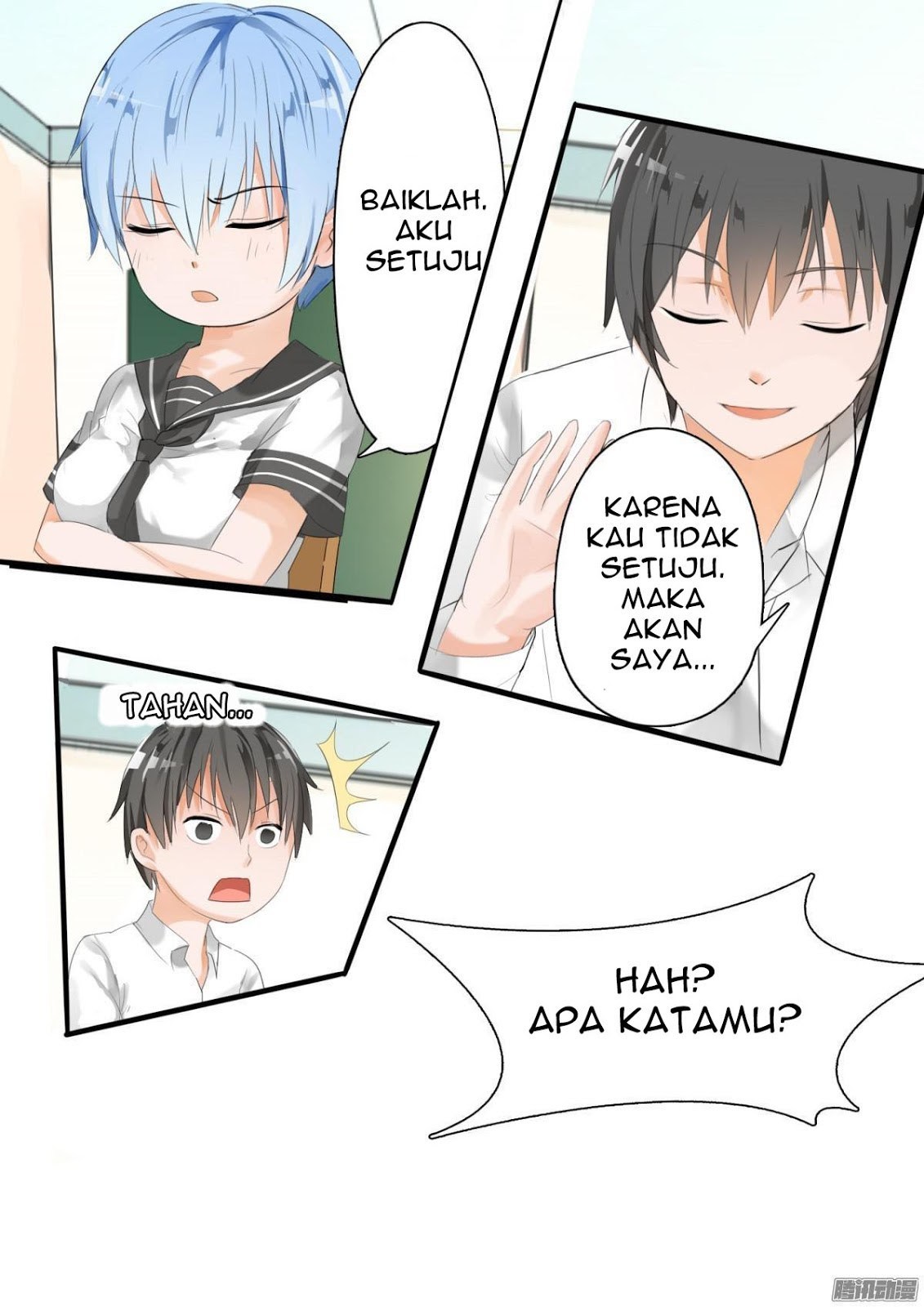 Halaman 13 dari The Boy in the All-Girls School Chapter 18