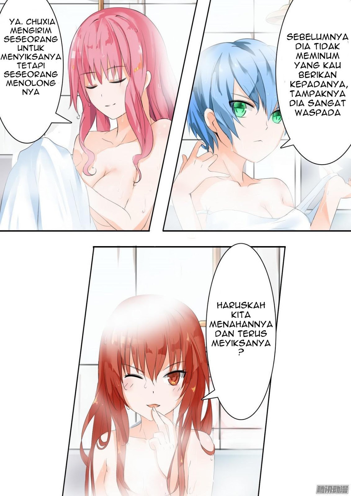 Halaman 3 dari The Boy in the All-Girls School Chapter 18