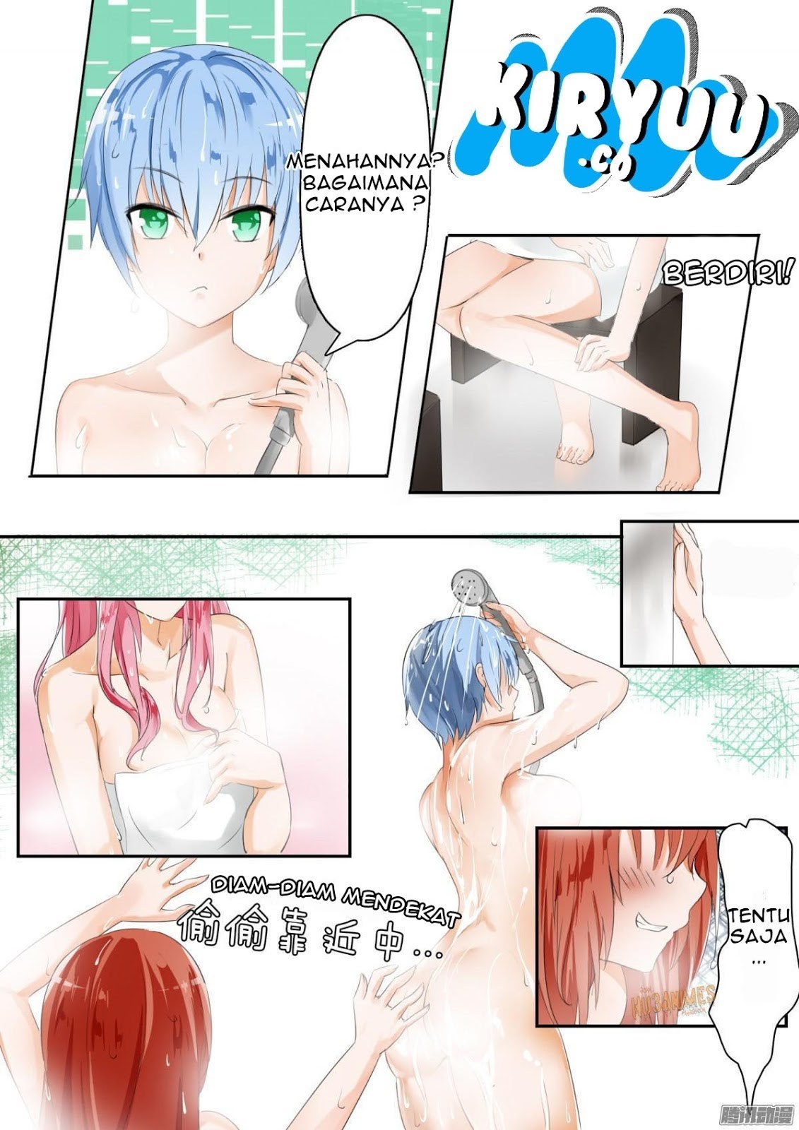 Halaman 4 dari The Boy in the All-Girls School Chapter 18