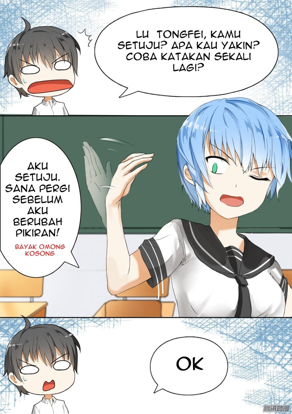 Halaman 3 dari The Boy in the All-Girls School Chapter 19