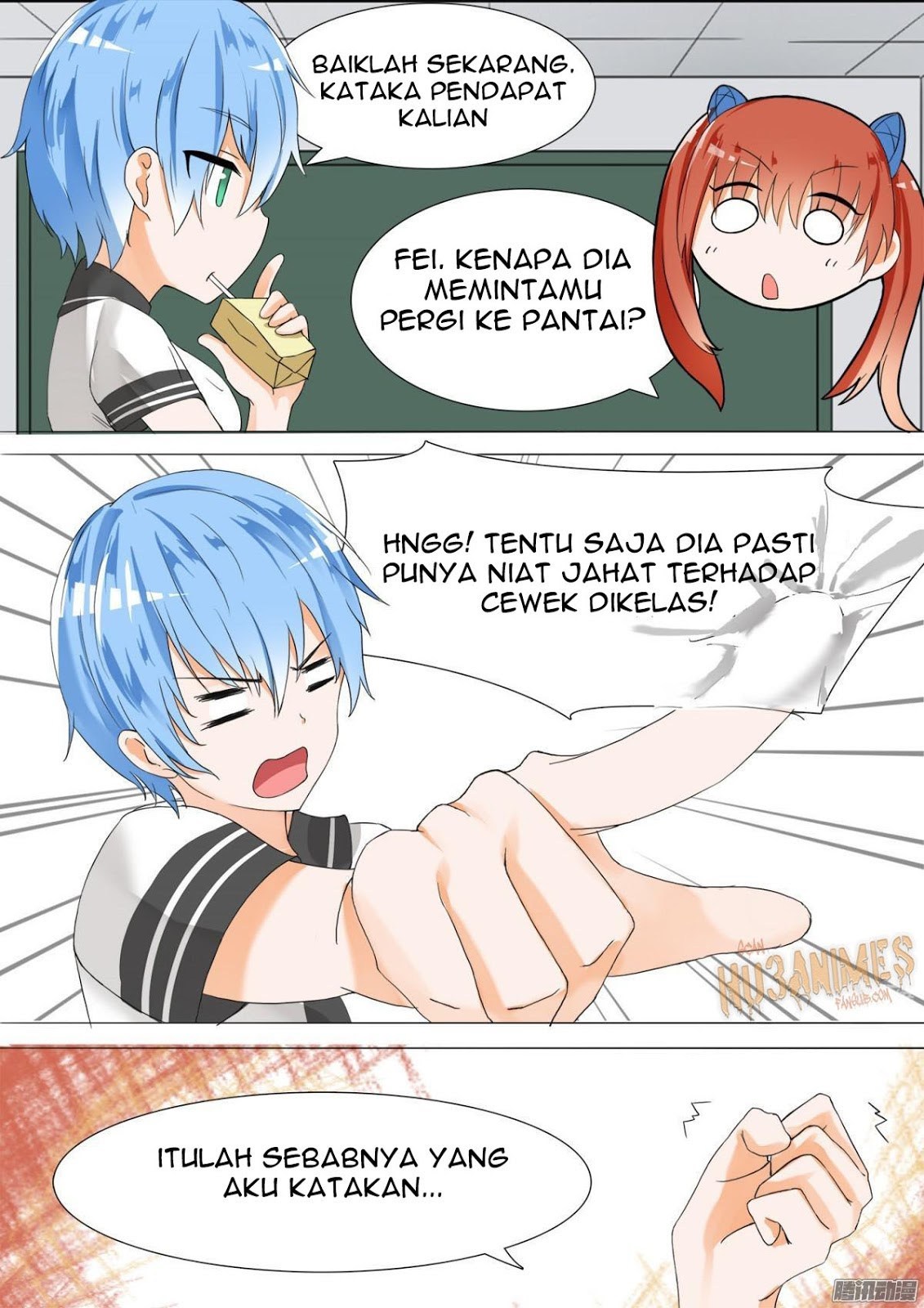 Halaman 5 dari The Boy in the All-Girls School Chapter 19