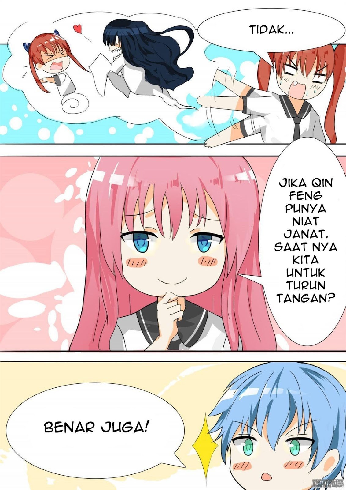Halaman 7 dari The Boy in the All-Girls School Chapter 19