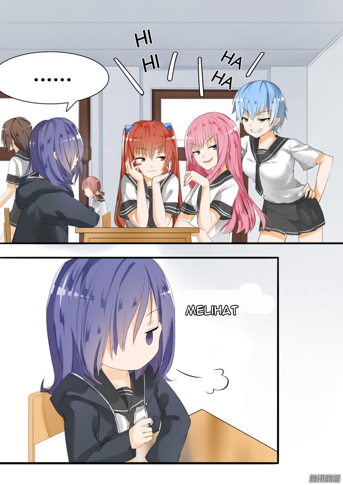 Halaman 8 dari The Boy in the All-Girls School Chapter 19