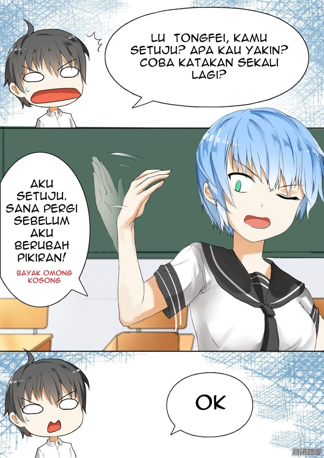 Halaman 3 dari The Boy in the All-Girls School Chapter 20