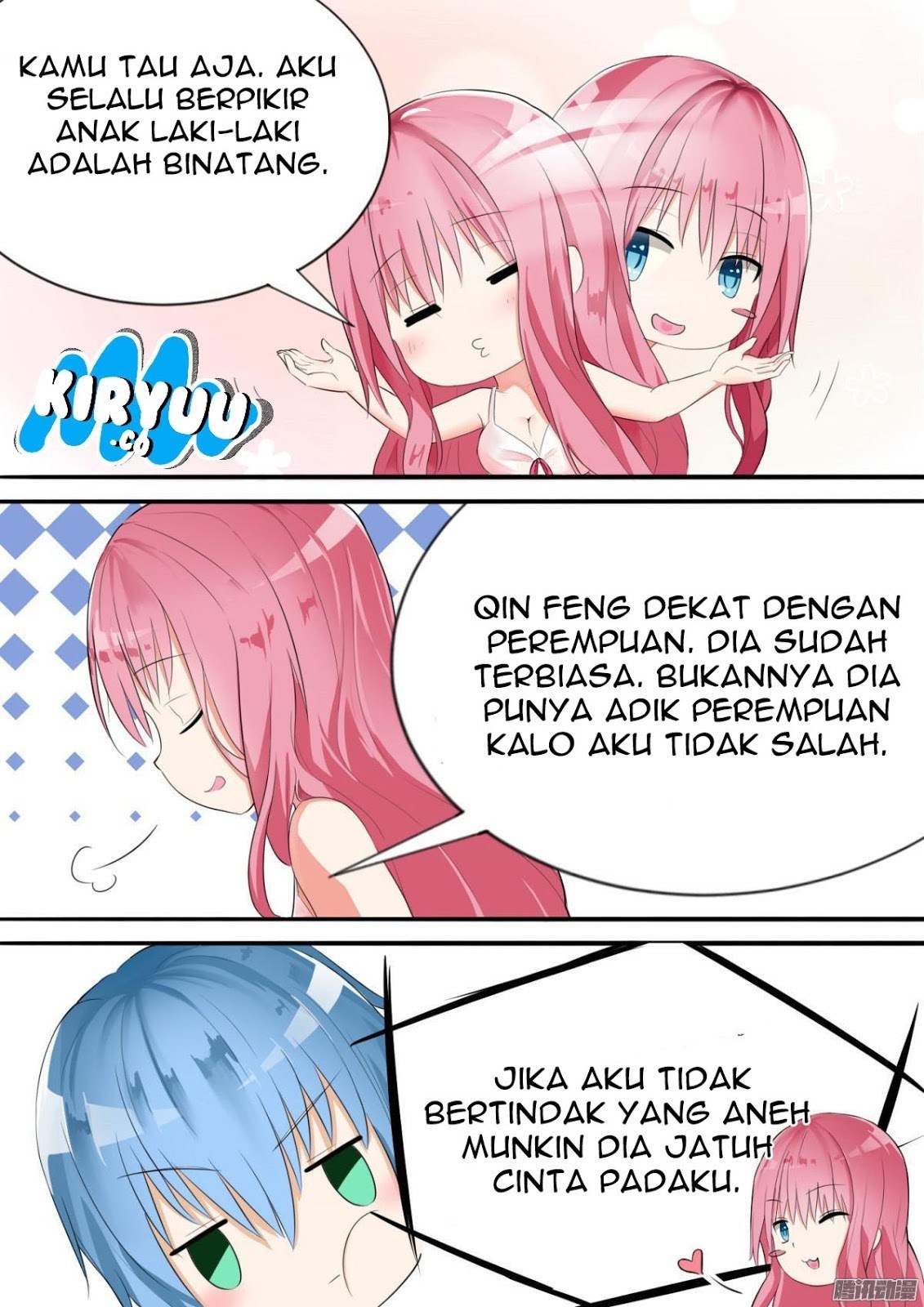 Halaman 10 dari The Boy in the All-Girls School Chapter 21