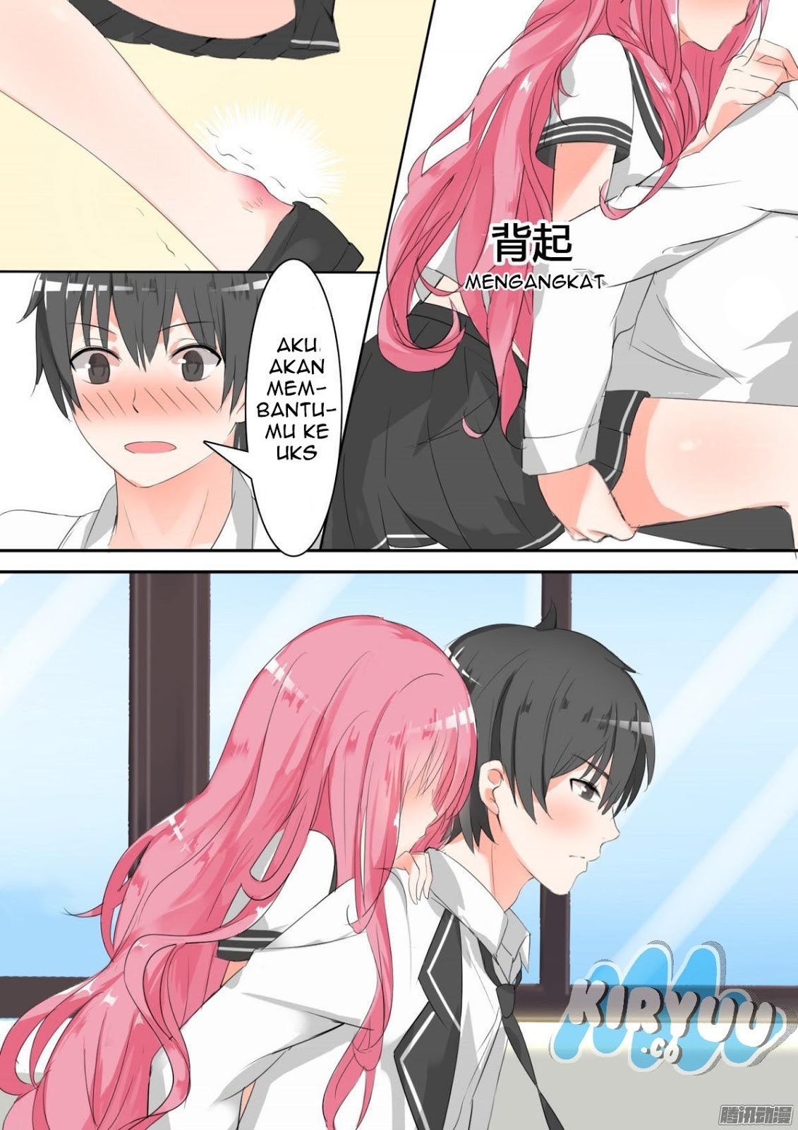Halaman 10 dari The Boy in the All-Girls School Chapter 22