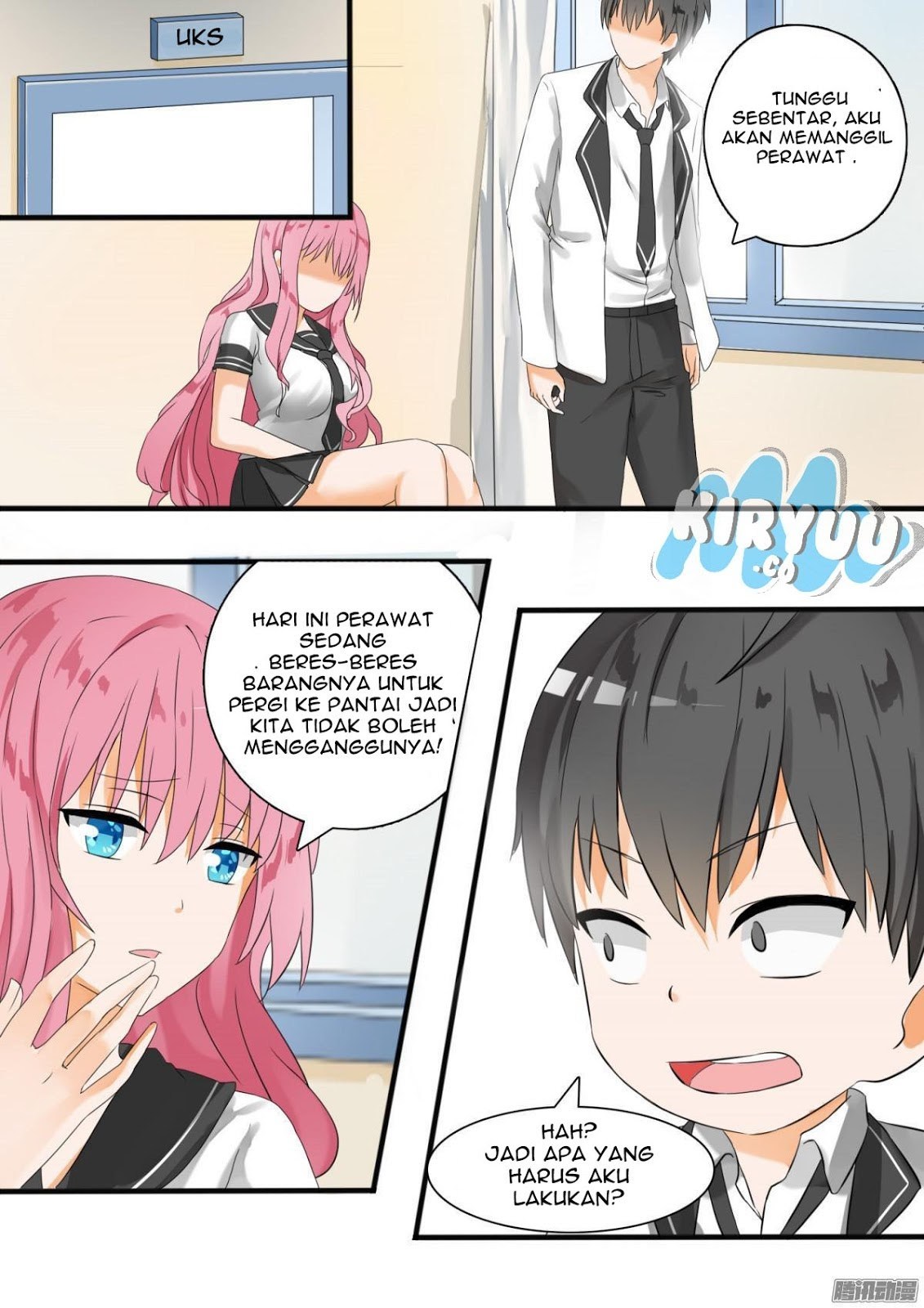 Halaman 13 dari The Boy in the All-Girls School Chapter 22