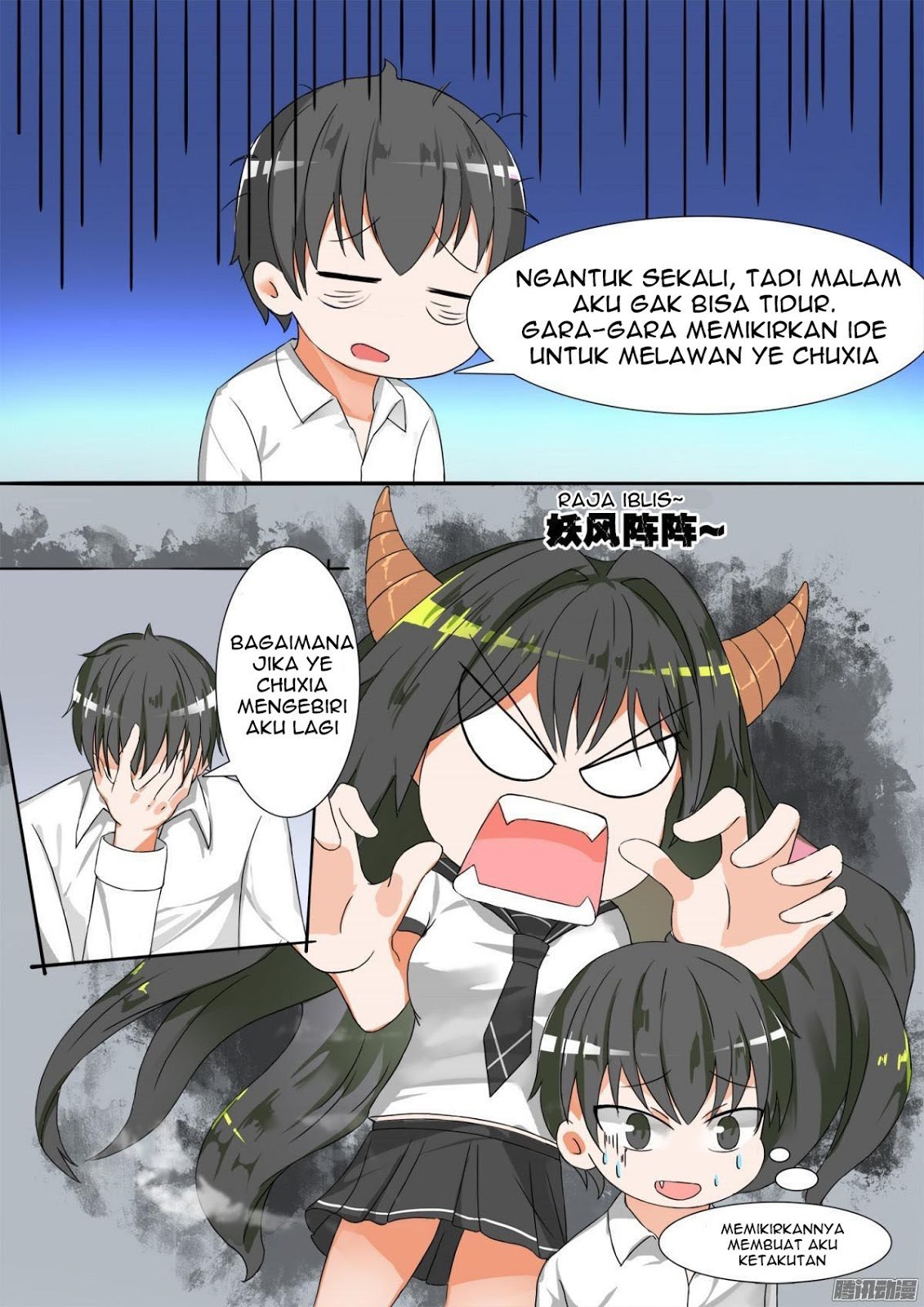 Halaman 4 dari The Boy in the All-Girls School Chapter 22