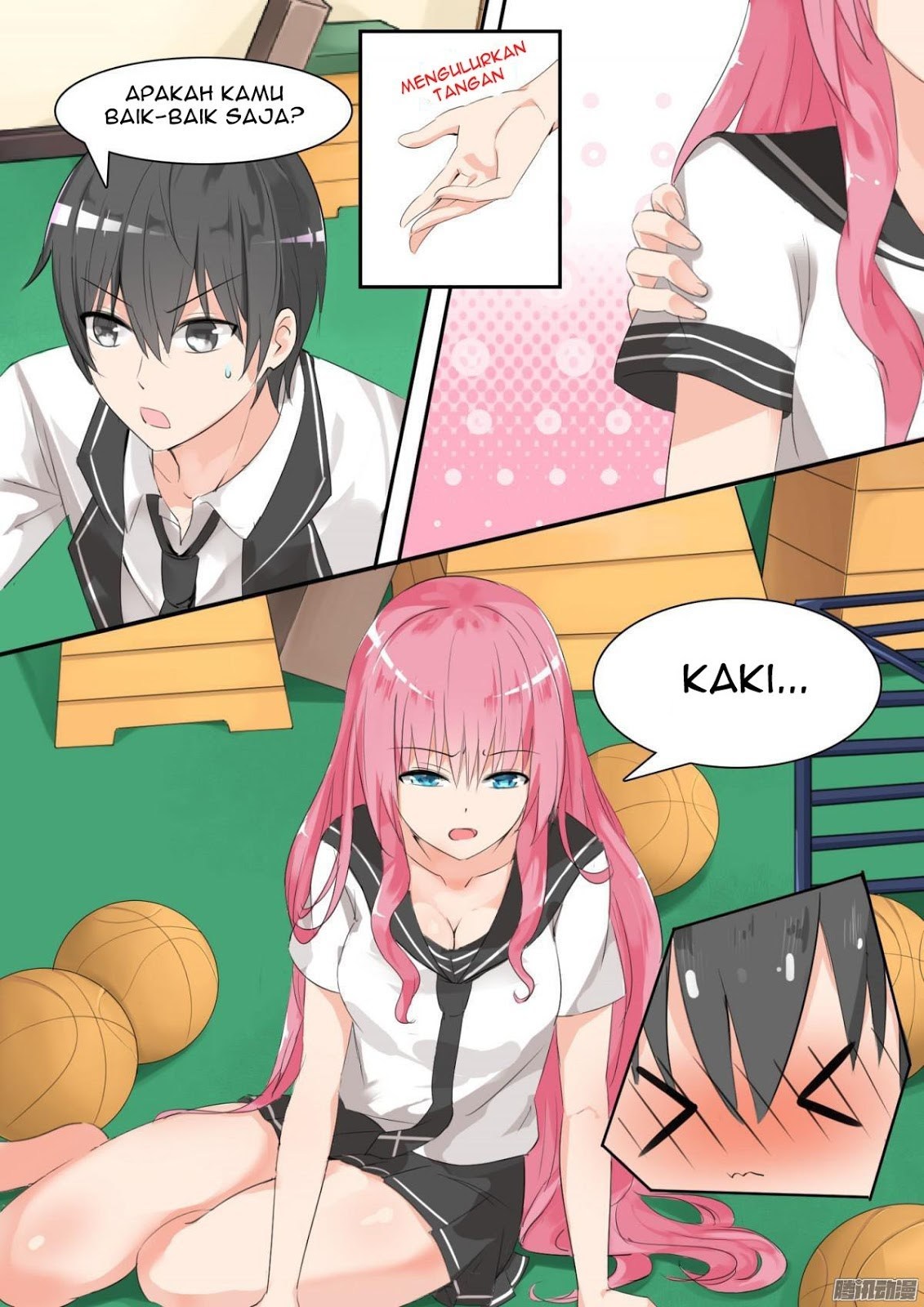 Halaman 9 dari The Boy in the All-Girls School Chapter 22
