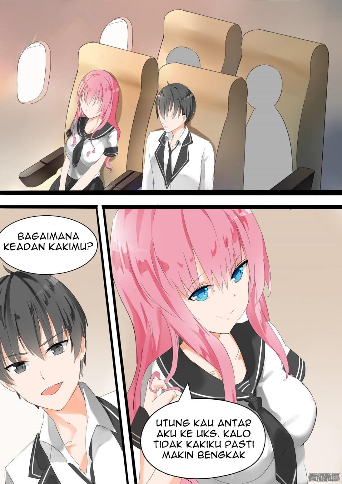 Halaman 10 dari The Boy in the All-Girls School Chapter 23