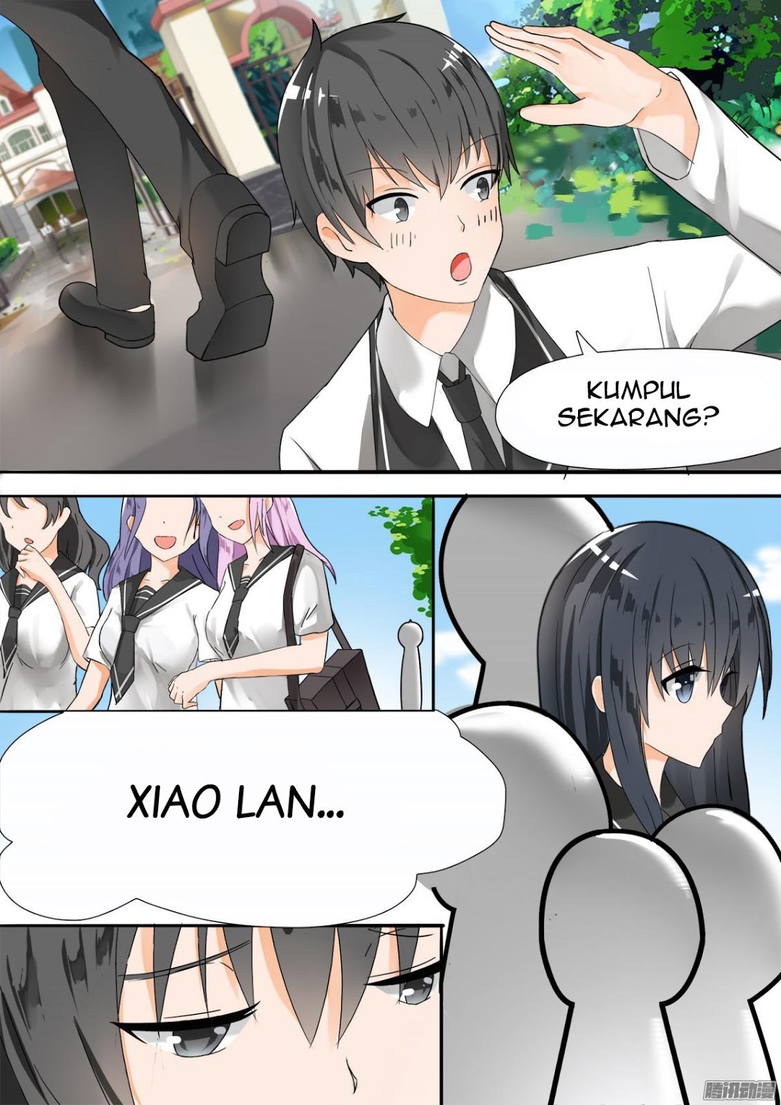 Halaman 7 dari The Boy in the All-Girls School Chapter 23