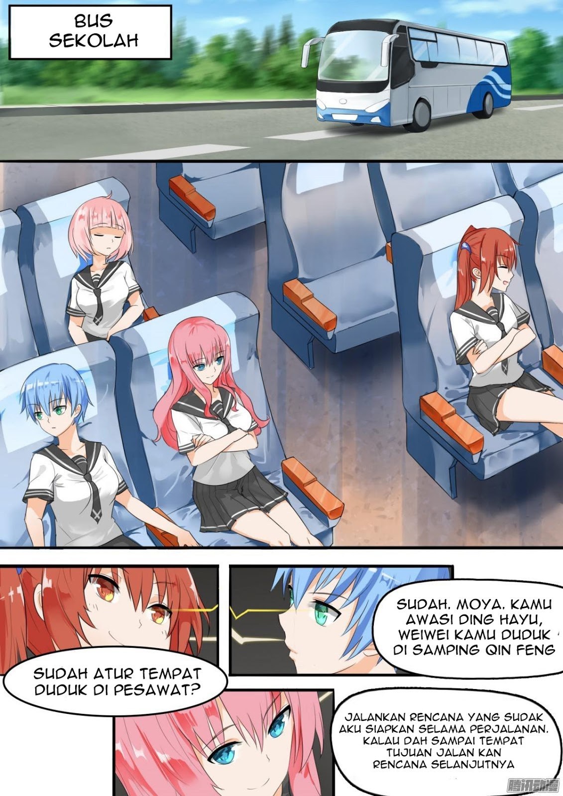Halaman 8 dari The Boy in the All-Girls School Chapter 23