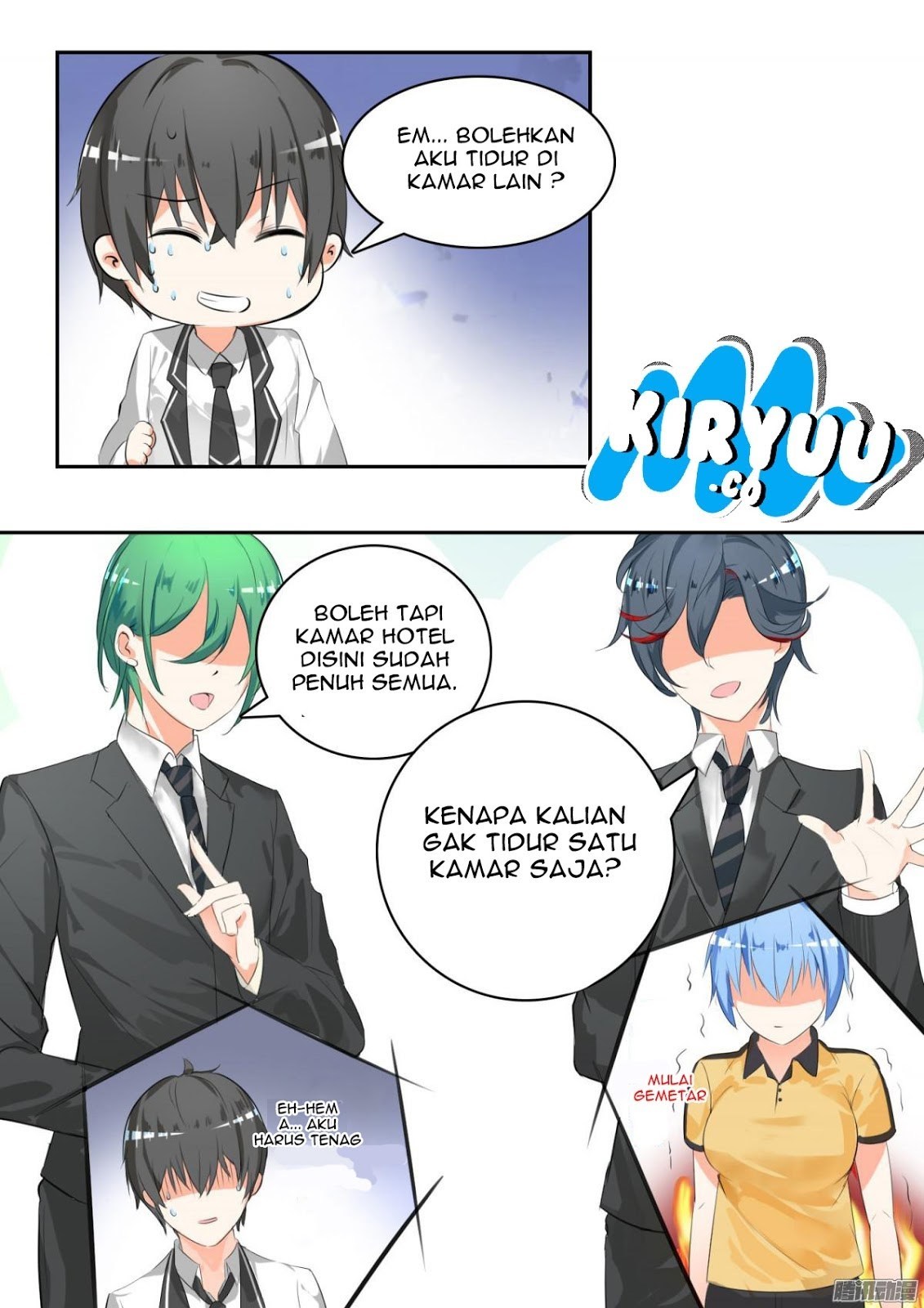 Halaman 10 dari The Boy in the All-Girls School Chapter 24