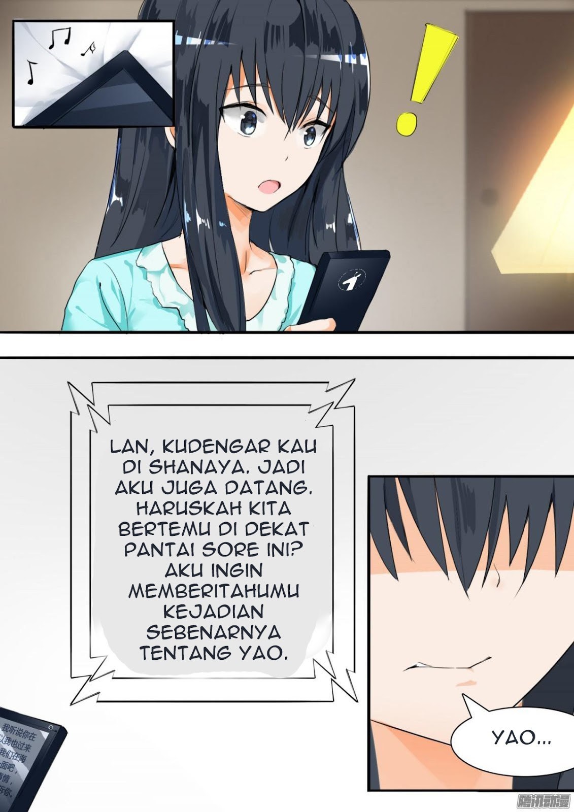 Halaman 14 dari The Boy in the All-Girls School Chapter 24