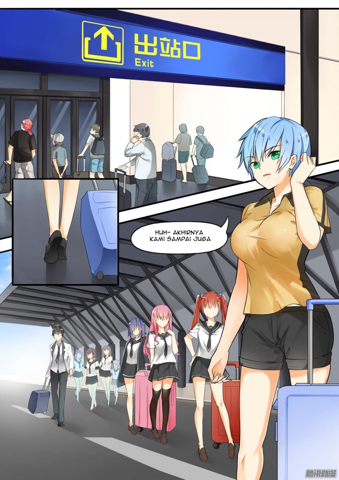 Halaman 4 dari The Boy in the All-Girls School Chapter 24